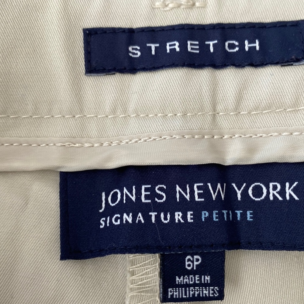 Jones New York signature petite size 6P stretch dress pant - Picture 2 of 10